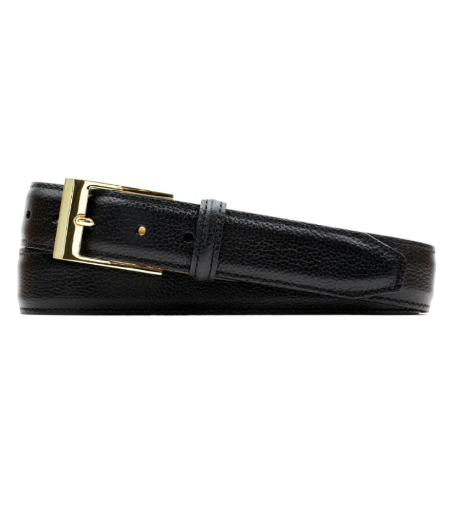 2 Buckle Scotch Grain Belt by Martin Dingham