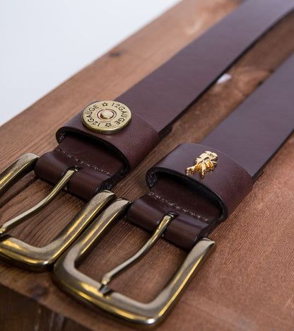 Boys Crawfish Leather Belt