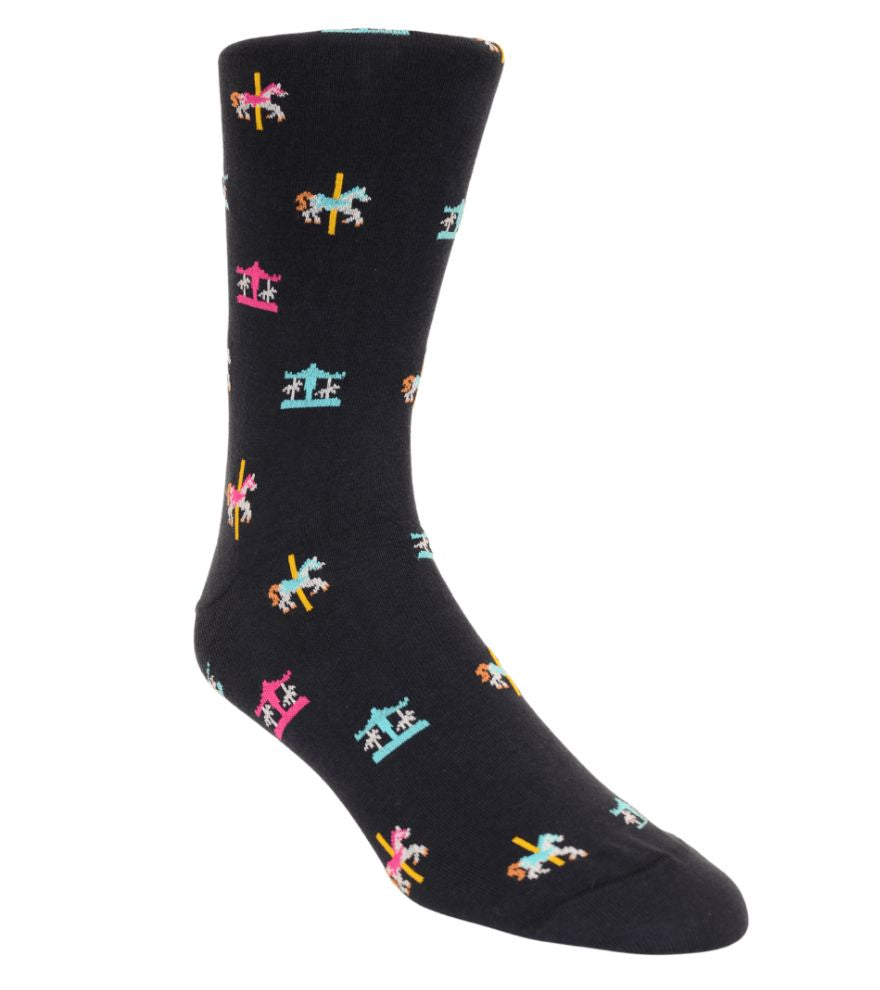 Crawfish Carousel Pima Cotton Socks