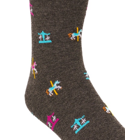 Crawfish Carousel Pima Cotton Socks
