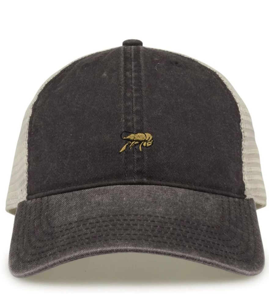 Crawfish Gameday Pigment Dye Trucker Cap