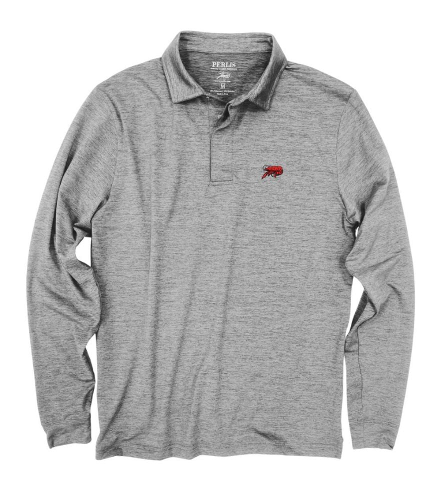 Crawfish Long Sleeve Performance Polo