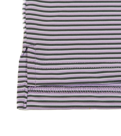 Crawfish Mini Multi Stripe Performance Polo