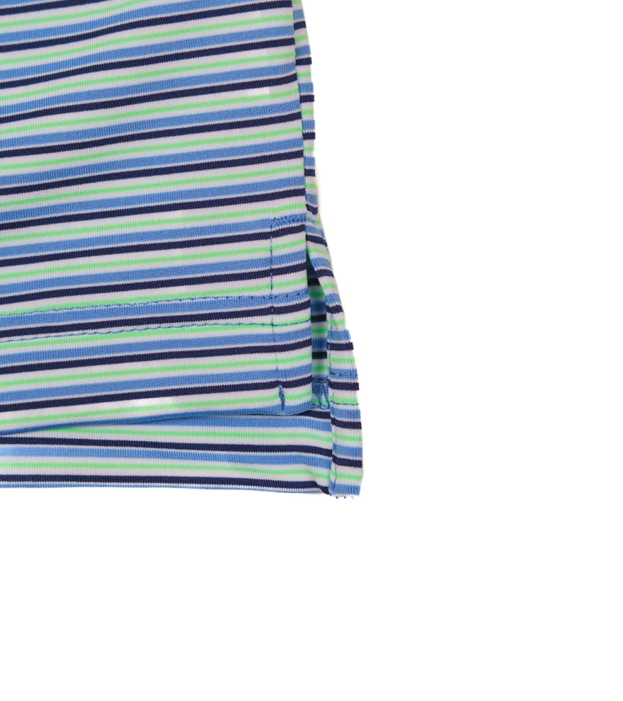 Crawfish Multi Stripe Performance Polo