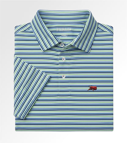 Crawfish Multi Stripe Performance Polo