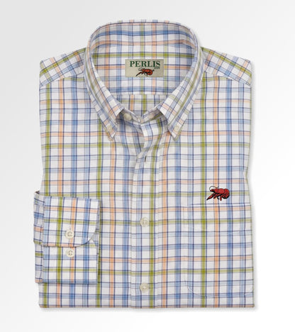 Crawfish Performance Check Wrinkle Free Classic Fit