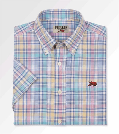 Crawfish Performance Plaid Wrinkle Free Classic Fit Sport