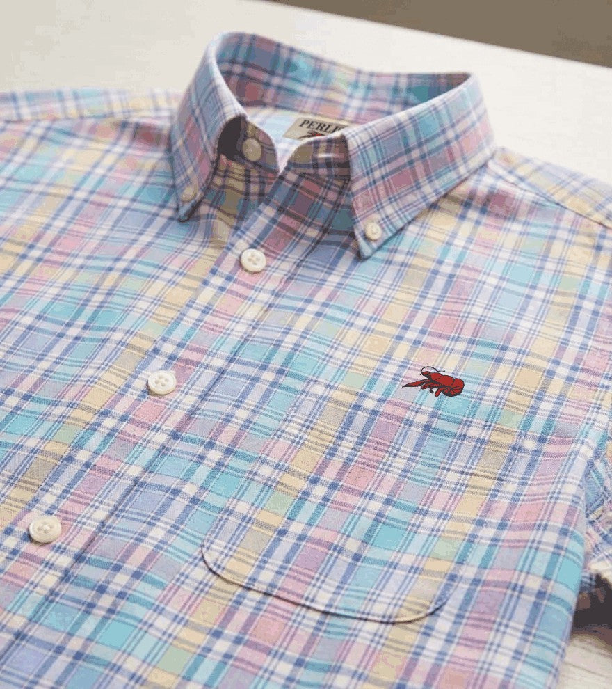 Crawfish Performance Plaid Wrinkle Free Classic Fit Sport