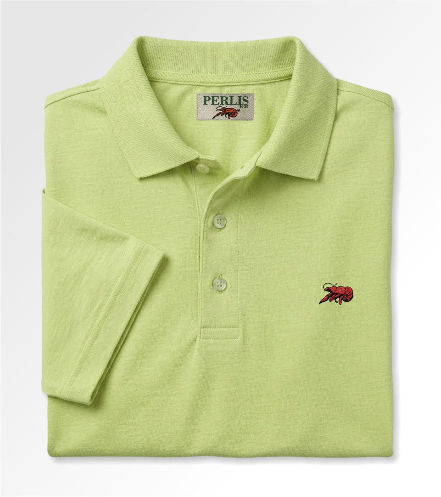 Crawfish Peruvian Pima Cotton Jersey Polo