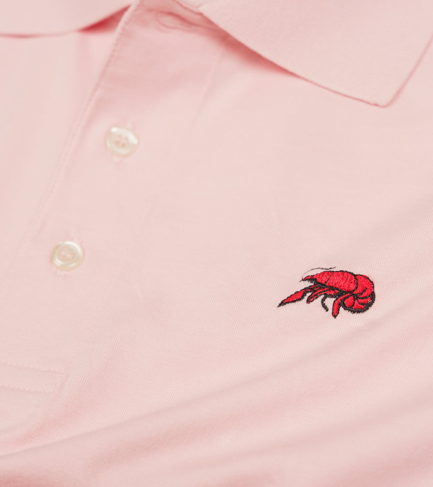 Crawfish Peruvian Pima Cotton Jersey Polo
