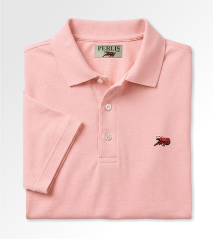 Crawfish Peruvian Pima Cotton Jersey Polo