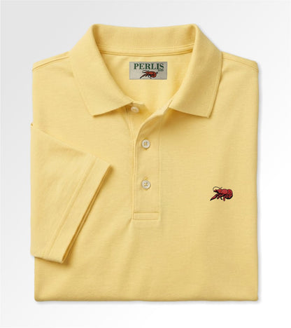 Crawfish Peruvian Pima Cotton Jersey Polo
