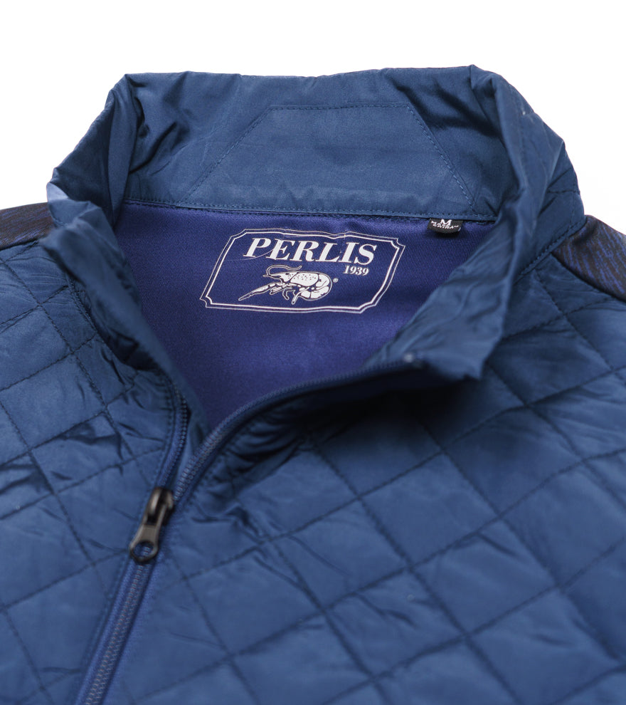 Crawfish Quilted Vest with Performance Back