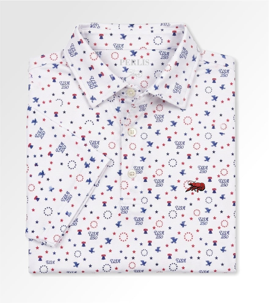 Crawfish USA 250th Birthday Performance Polo