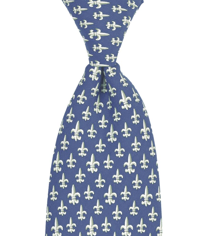 Fleur De Lis Boys Tie by Vineyard Vines