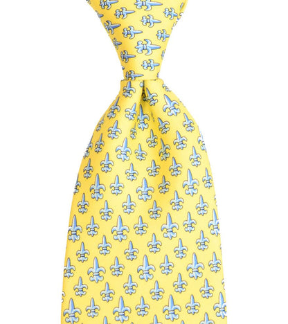 Fleur De Lis Boys Tie by Vineyard Vines