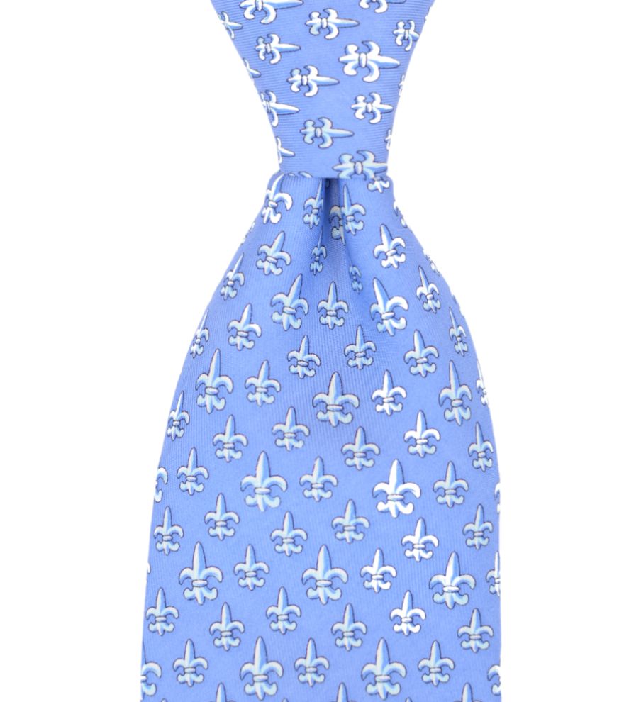 Fleur De Lis Boys Tie by Vineyard Vines