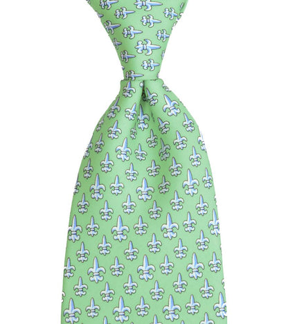 Fleur de Lis Silk Tie by Vineyard Vines for New Orleans Style