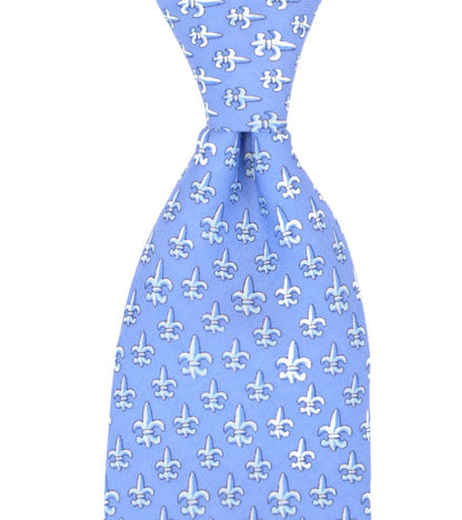 Fleur de Lis Silk Tie by Vineyard Vines for New Orleans Style