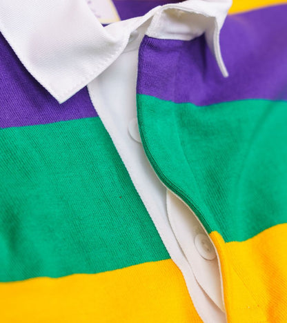 Full Stripe Mardi Gras Rugby Dress