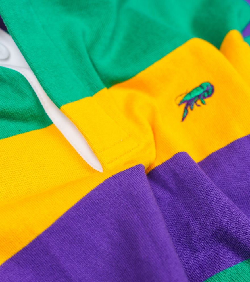 Full Stripe Mardi Gras Rugby Dress