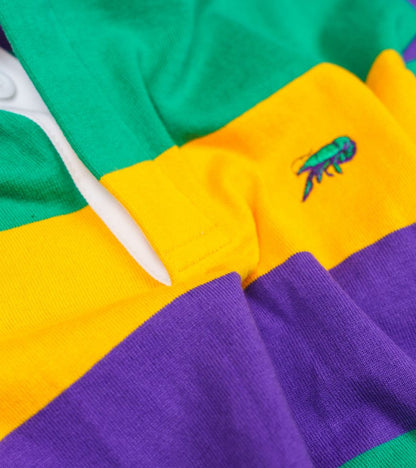 Full Stripe Mardi Gras Rugby Dress