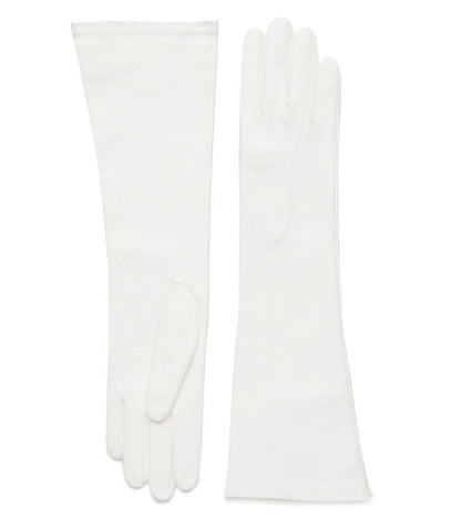 Ladies Elbow Length Leather Formal Gloves