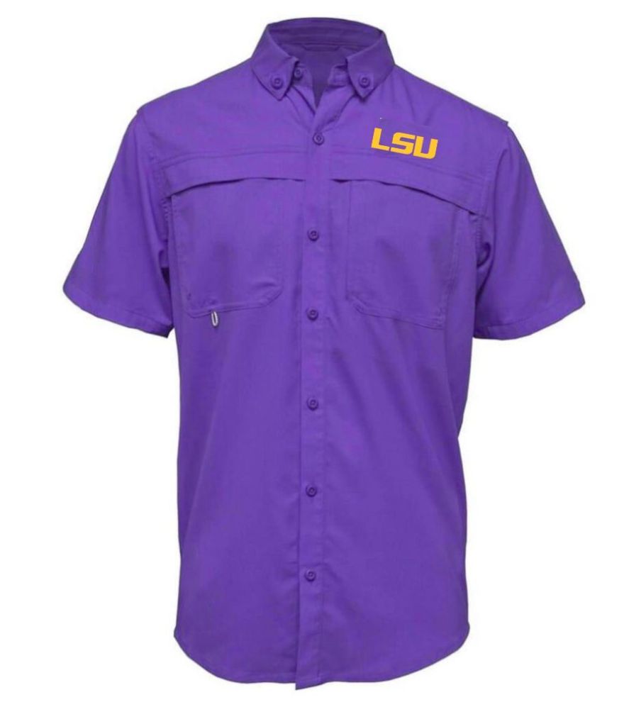 LSU Fishing Shirt by Annadean