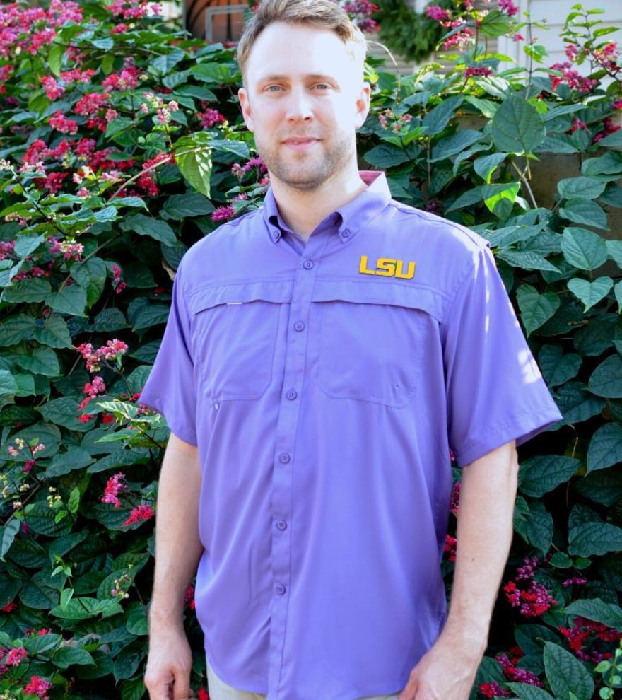 LSU Fishing Shirt by Annadean