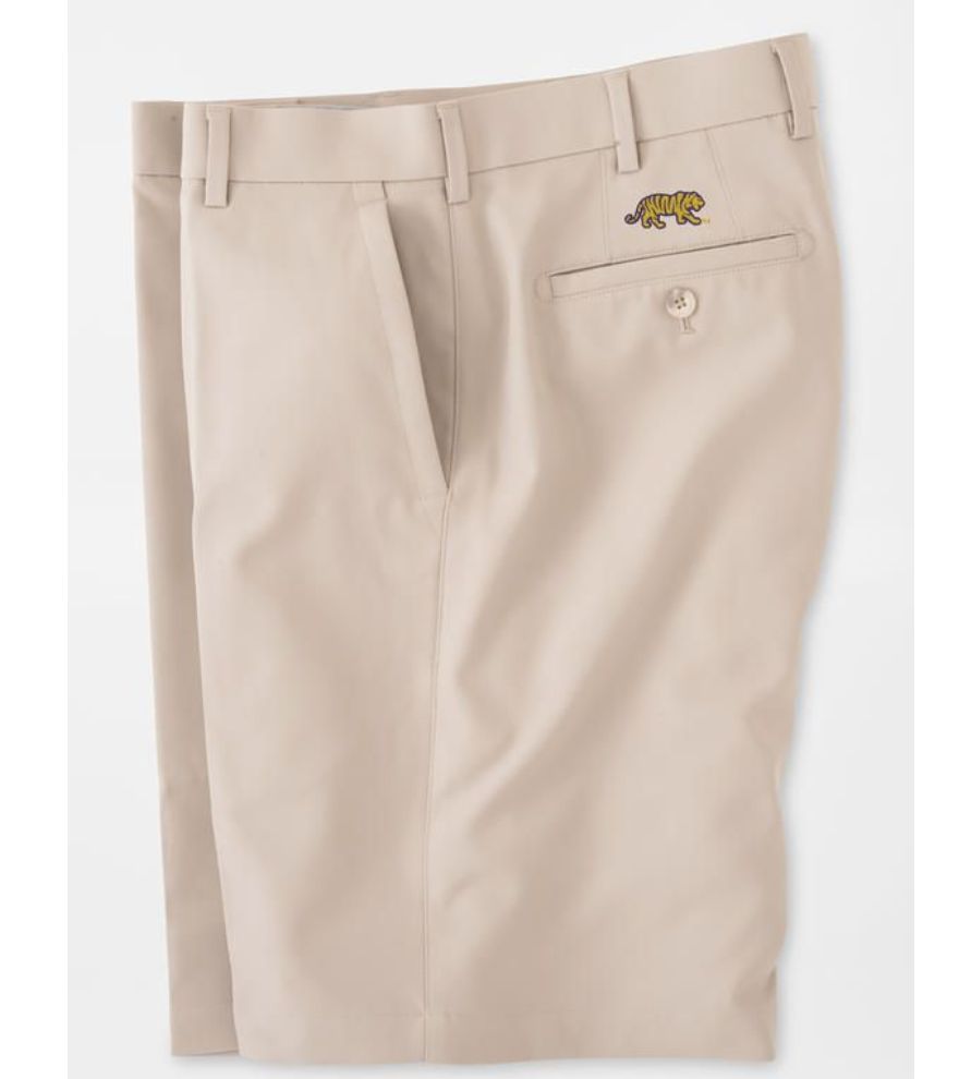 LSU Mike The Tiger Twill Performance Short by Peter Millar
