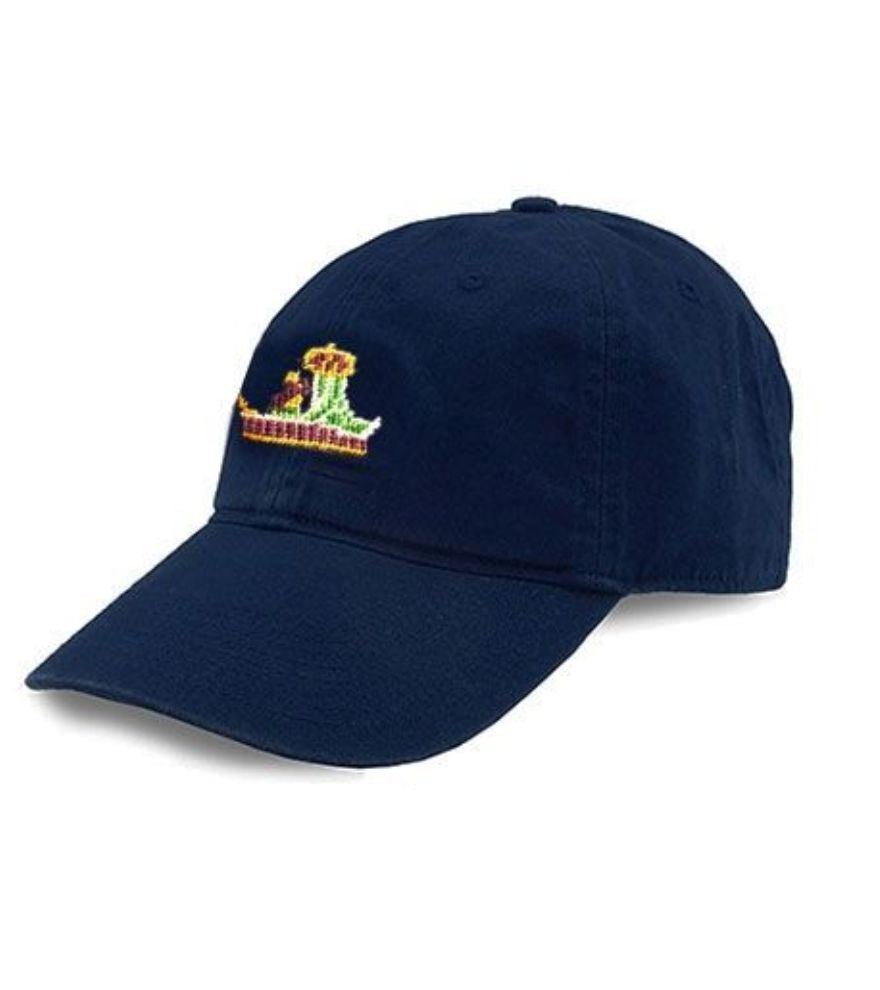 Mardi Gras Float Needlepoint Hat by Smathers & Branson