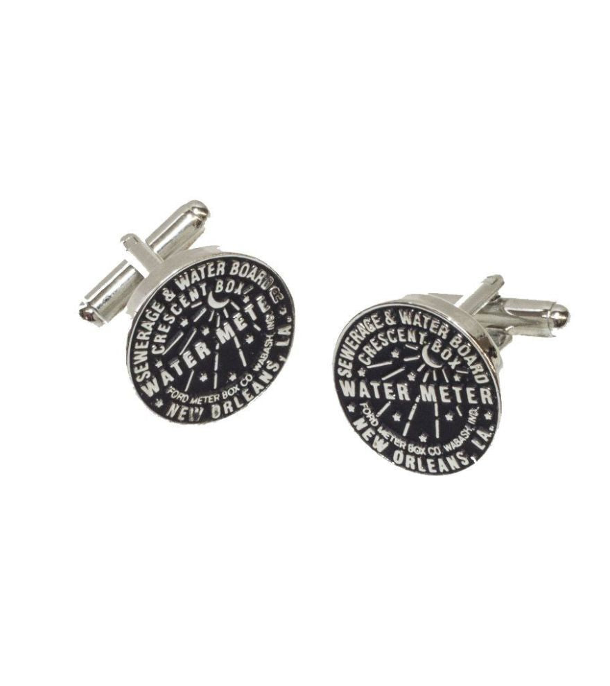New Orleans Water Meter Cufflinks