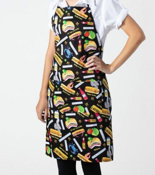 NOLA Poboy Apron for New Orleans Kitchen Style