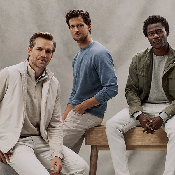 <span>Men's</span> <br>Outerwear & Sweaters