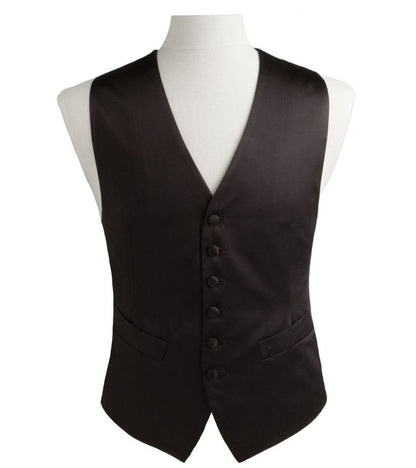 Solid Formal Vest by David Donahue