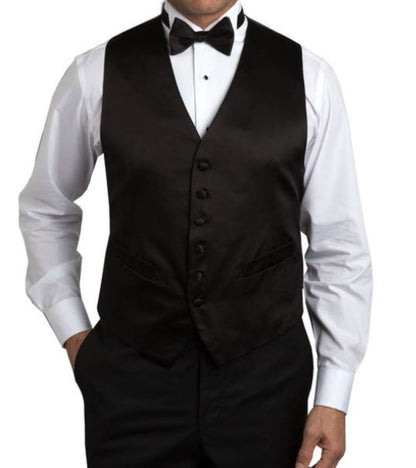 Solid Formal Vest by David Donahue