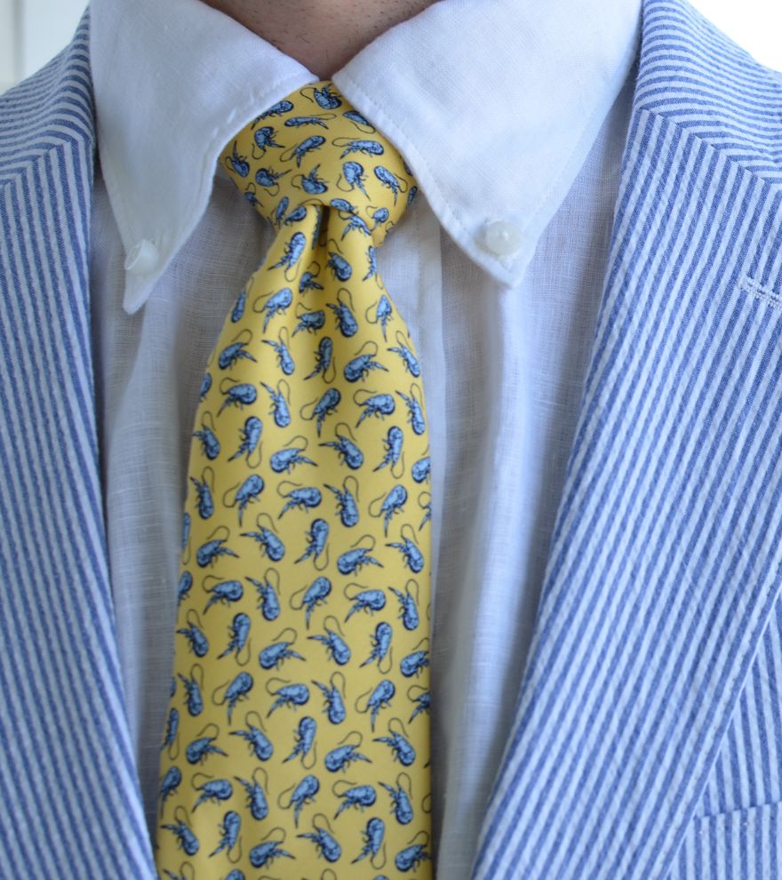 Tossed Crawfish Tie by Vineyard Vines